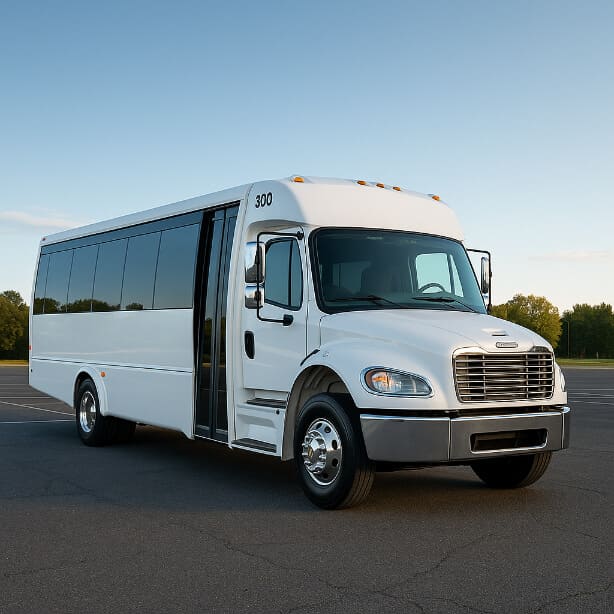 Riverside Shuttle Bus Rentals 25 Passenger Shuttle Bus