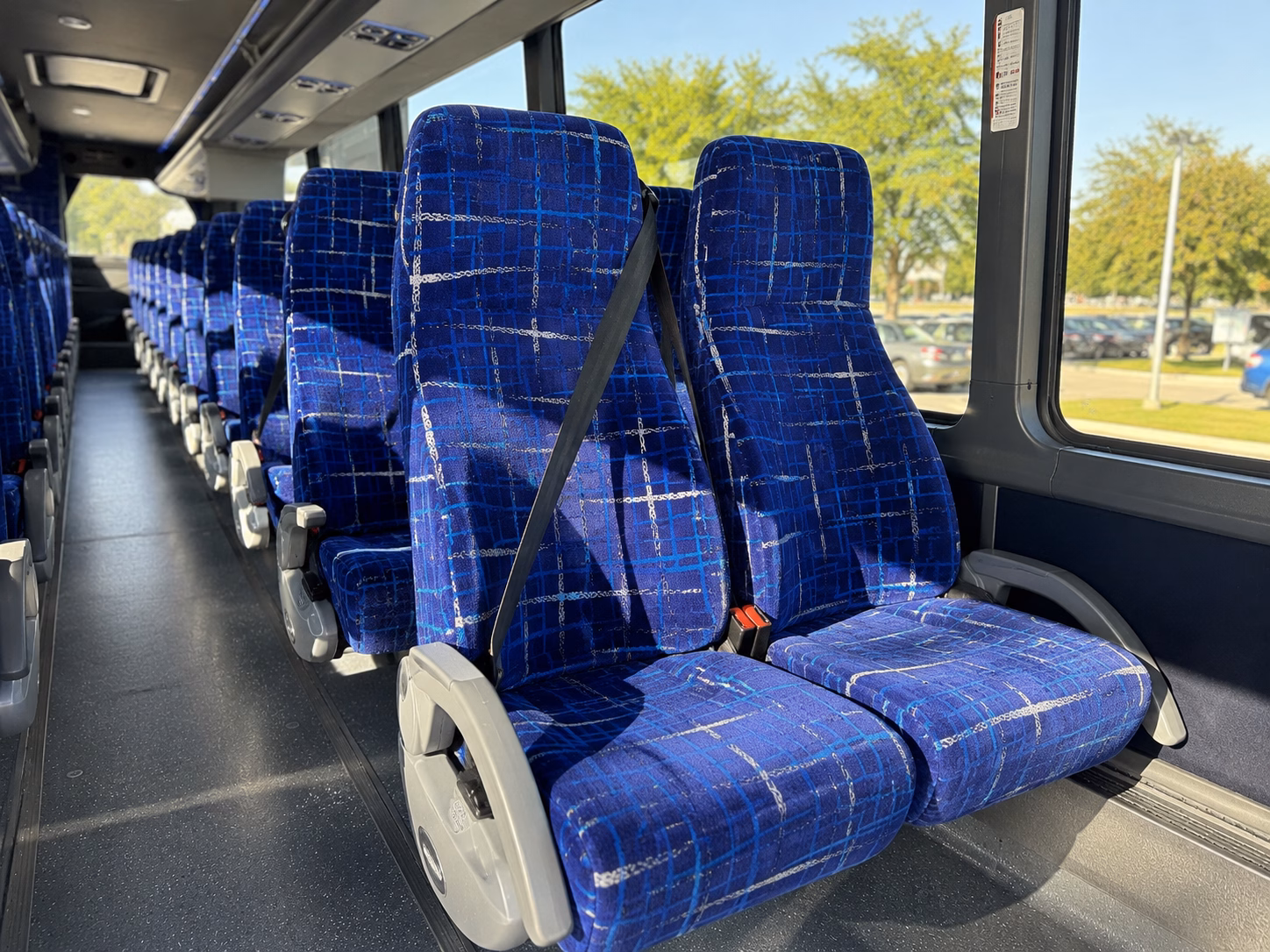 employee shuttles for riverside offices and job sites