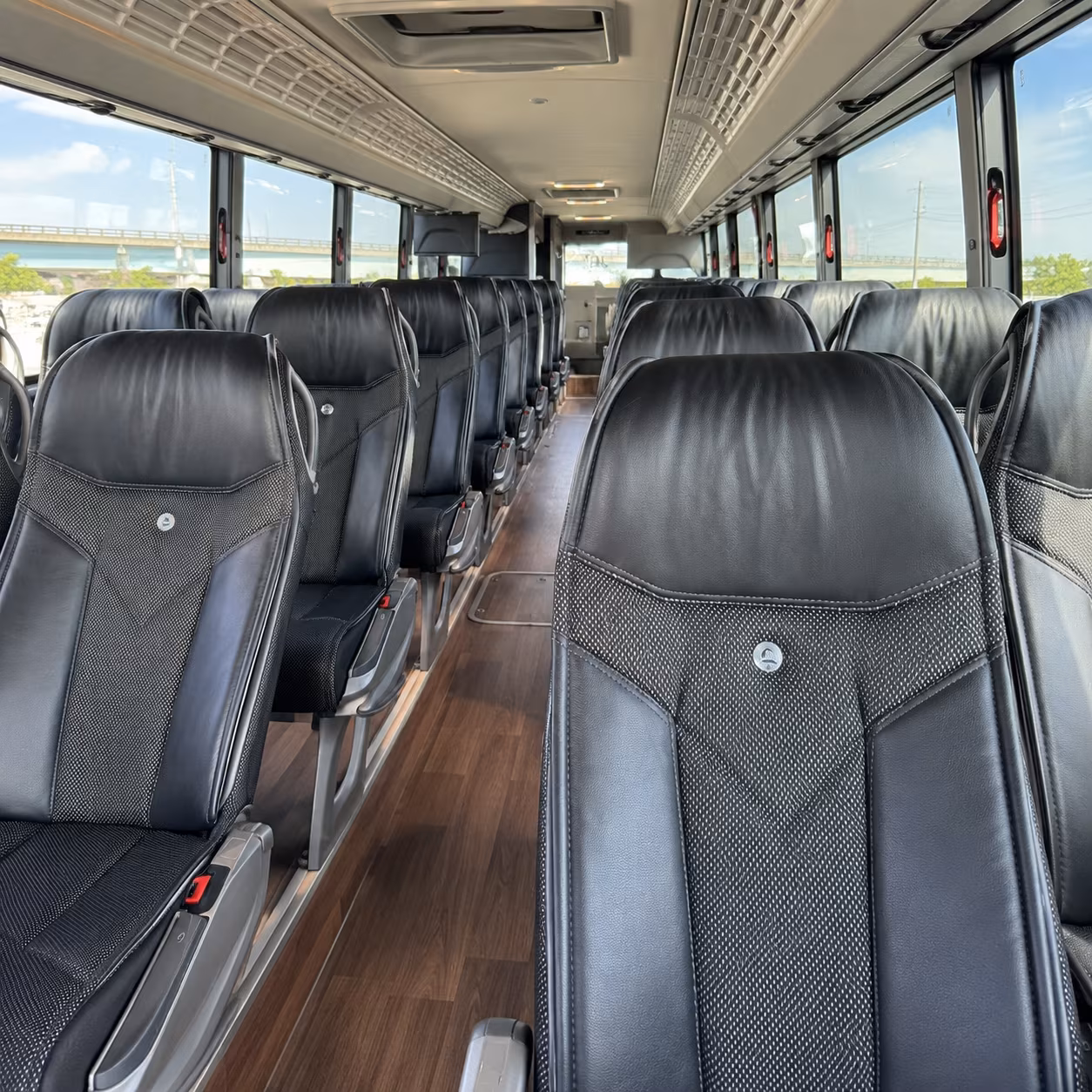 riverside long distance charter bus prices