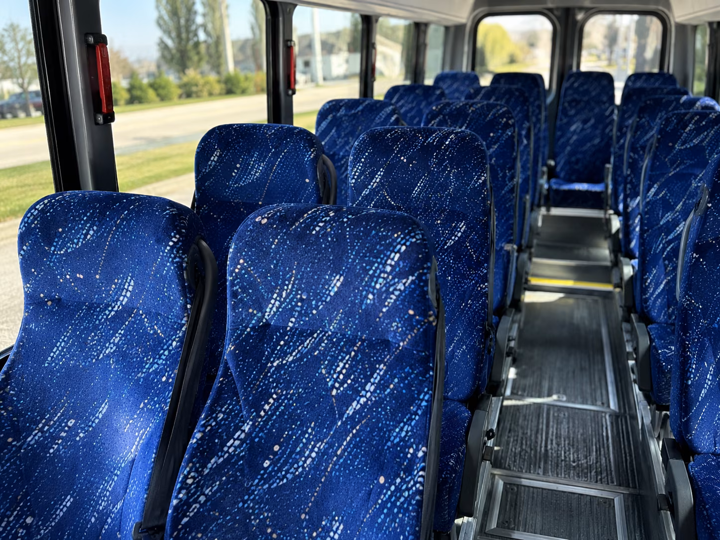 riverside parking shuttle and park and ride bus rentals
